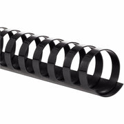 Mead CombBind Binding Spines - 1" Maximum Capacity - 200 x Sheet Capacity - For Letter 8 1/2" x 11" Sheet - Plastic - 125 / Box