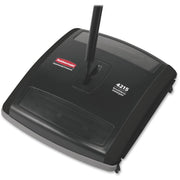 Rubbermaid Commercial Brushless Mechanical Sweeper - 7.50" Brush Face - Black - 4 / Carton