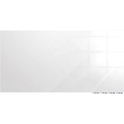 Ghent Aria Low Profile Glass Whiteboard - 60" (5 ft) Width x 48" (4 ft) Height - Tempered Glass Surface - White Back - Rectangle - Horizontal/Vertical - Magnetic - Square Corner, Recyclable - 1 Each - TAA Compliant