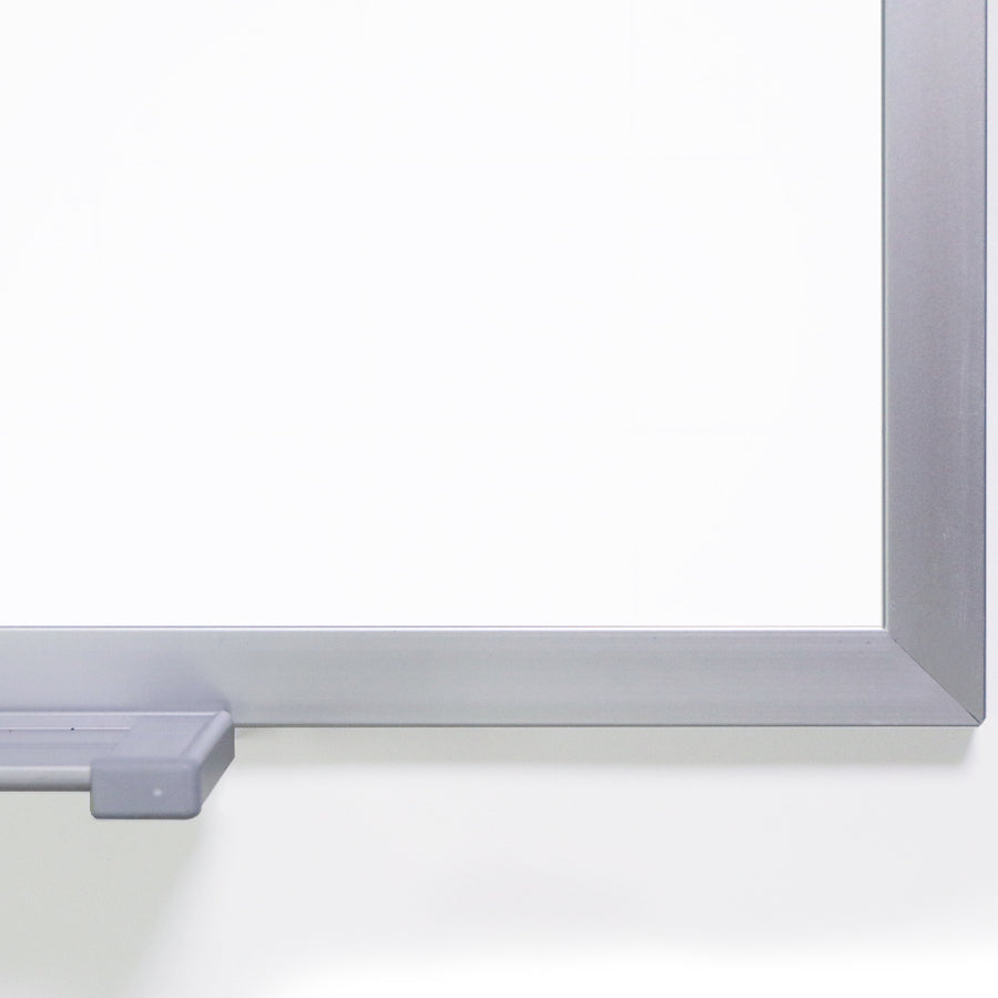 Ghent M1 Dry Erase Board, 144" x 48", White Porcelain Surface, Satin Aluminum Frame, Magnetic, Rectangle, Accessory Tray, 1 Each