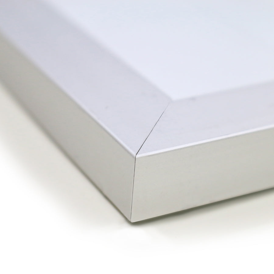 Ghent M1 Dry Erase Board, 60" x 48", White Porcelain Surface, Satin Aluminum Frame, Magnetic, Accessory Tray, 1 Each