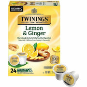 Twinings of London Lemon & Ginger Herbal Tea K-Cup