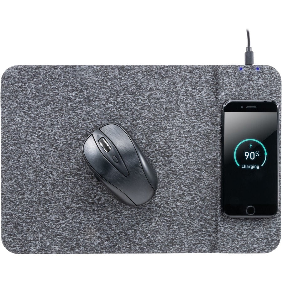 0.25" Height x 13" Width x 8.75" Depth - Black - Fabric - Mouse - 1 Each