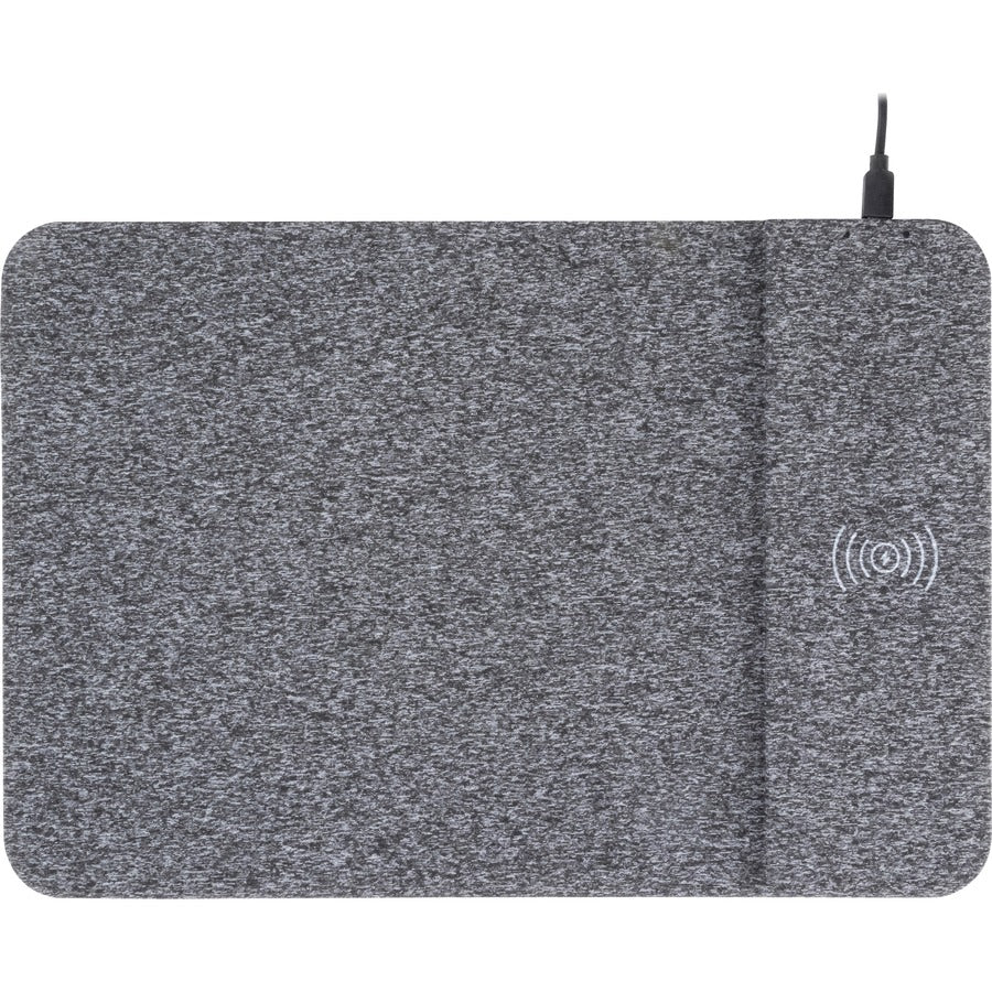 0.25" Height x 13" Width x 8.75" Depth - Black - Fabric - Mouse - 1 Each