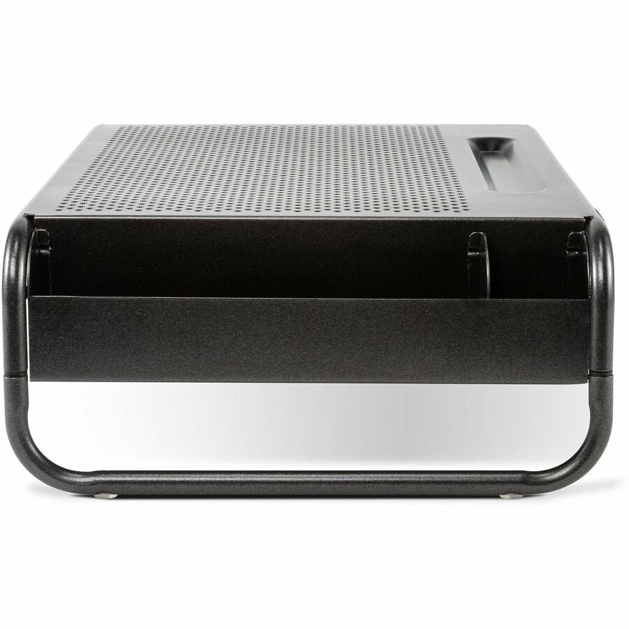 5.10" Height x 18" Width x 11.80" Depth - Desktop - Powder Coated - Steel - Black