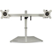StarTech.com Dual-Monitor Stand - Horizontal - Silver