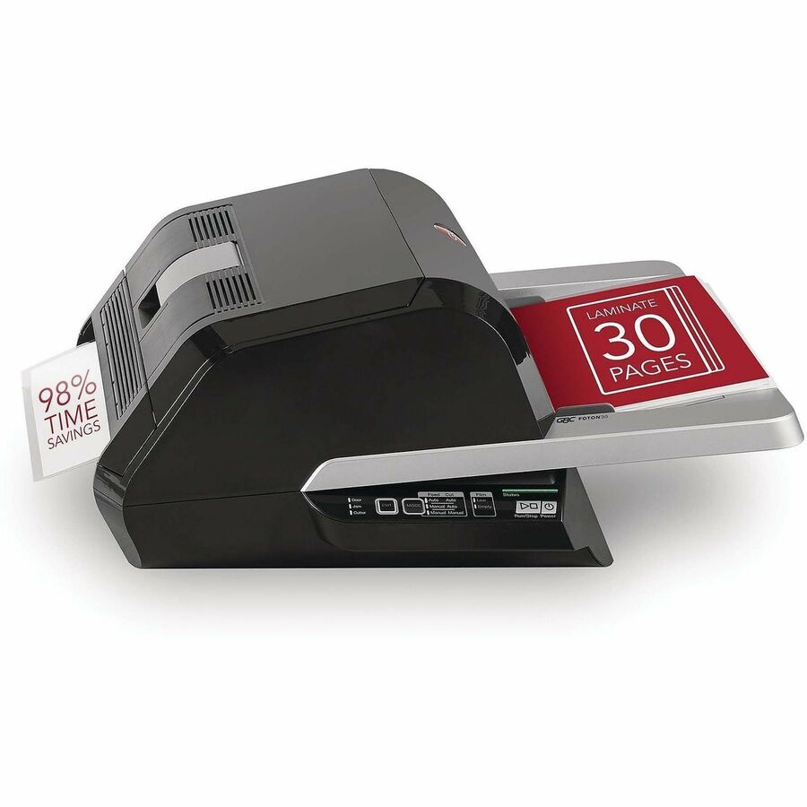 8.50" Lamination Width - 5 mil Lamination Thickness - 9.6" Height x 22.7" Width x 18.8" Depth