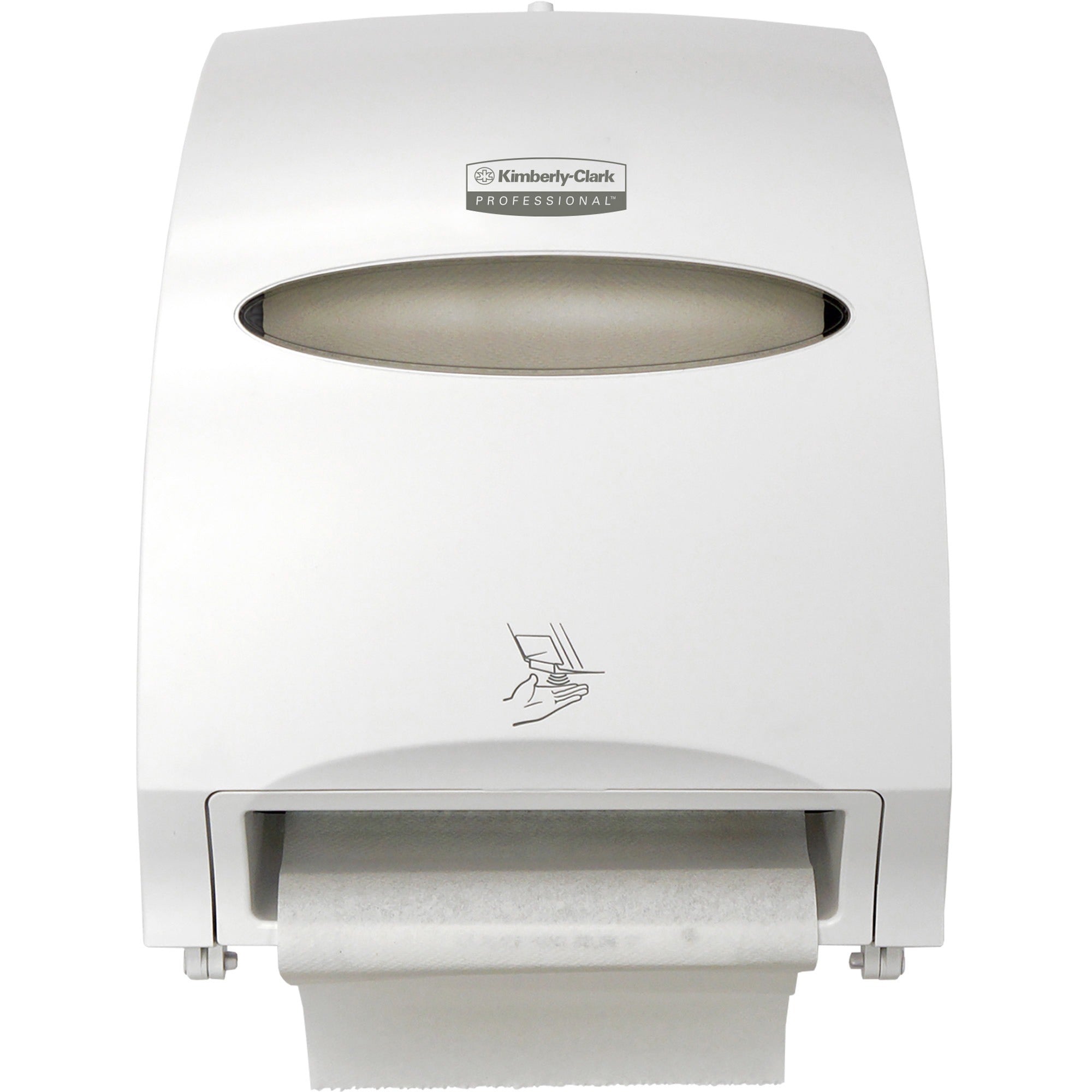 Kimberly-Clark Professional Electronic Touchless Roll Towel Dispenser - Touchless Dispenser - 15.8" Height x 12.7" Width x 9.6" Depth - White - Refillable, Jam Resistant, Key Lock - 1 Carton