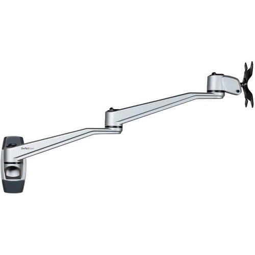StarTech.com ARMWALLDSLP Wall Mount for Monitor, Flat Panel Display, Curved Screen Display - Silver - TAA Compliant