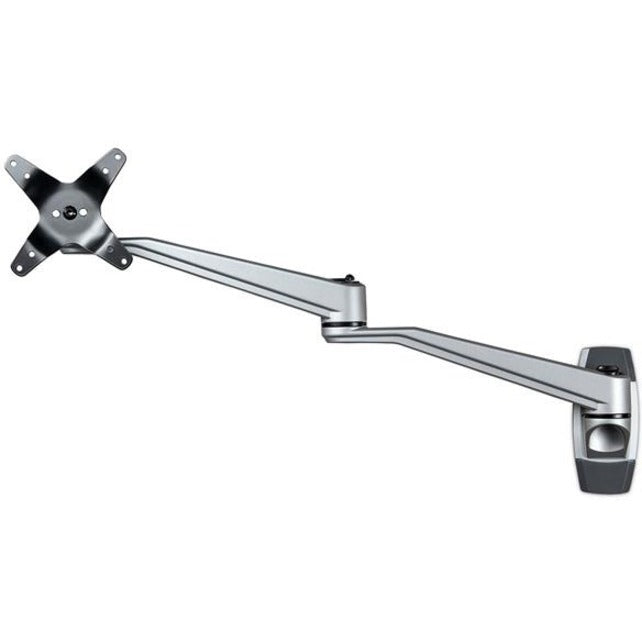 StarTech.com ARMWALLDSLP Wall Mount for Monitor, Flat Panel Display, Curved Screen Display - Silver - TAA Compliant