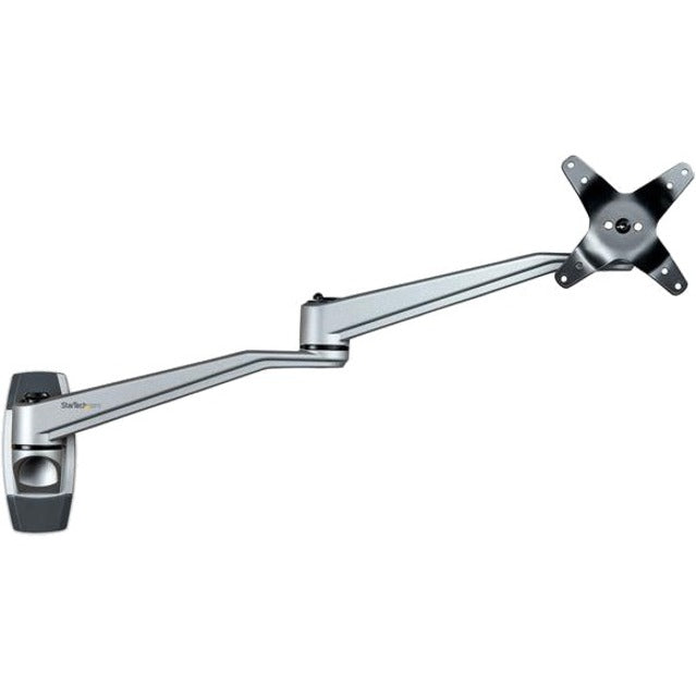 StarTech.com ARMWALLDSLP Wall Mount for Monitor, Flat Panel Display, Curved Screen Display - Silver - TAA Compliant