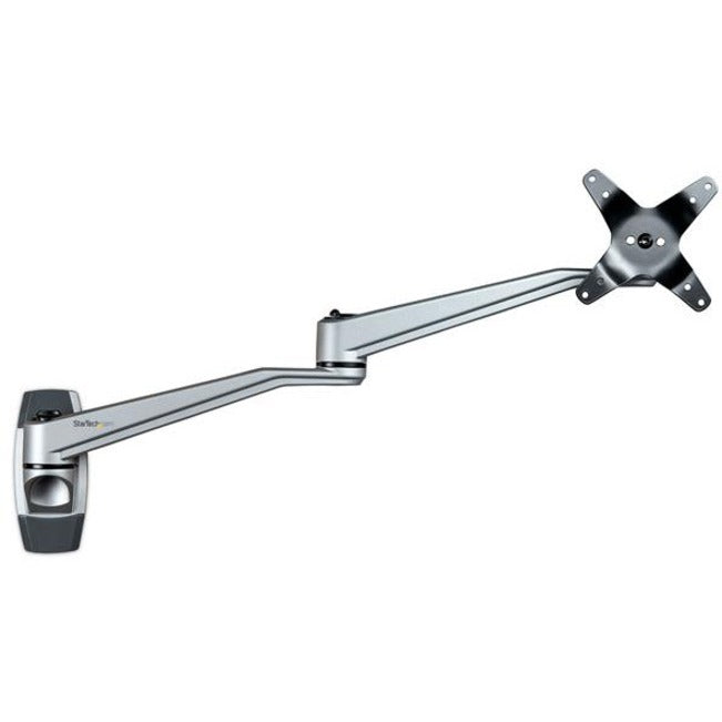 StarTech.com ARMWALLDSLP Wall Mount for Monitor, Flat Panel Display, Curved Screen Display - Silver - TAA Compliant