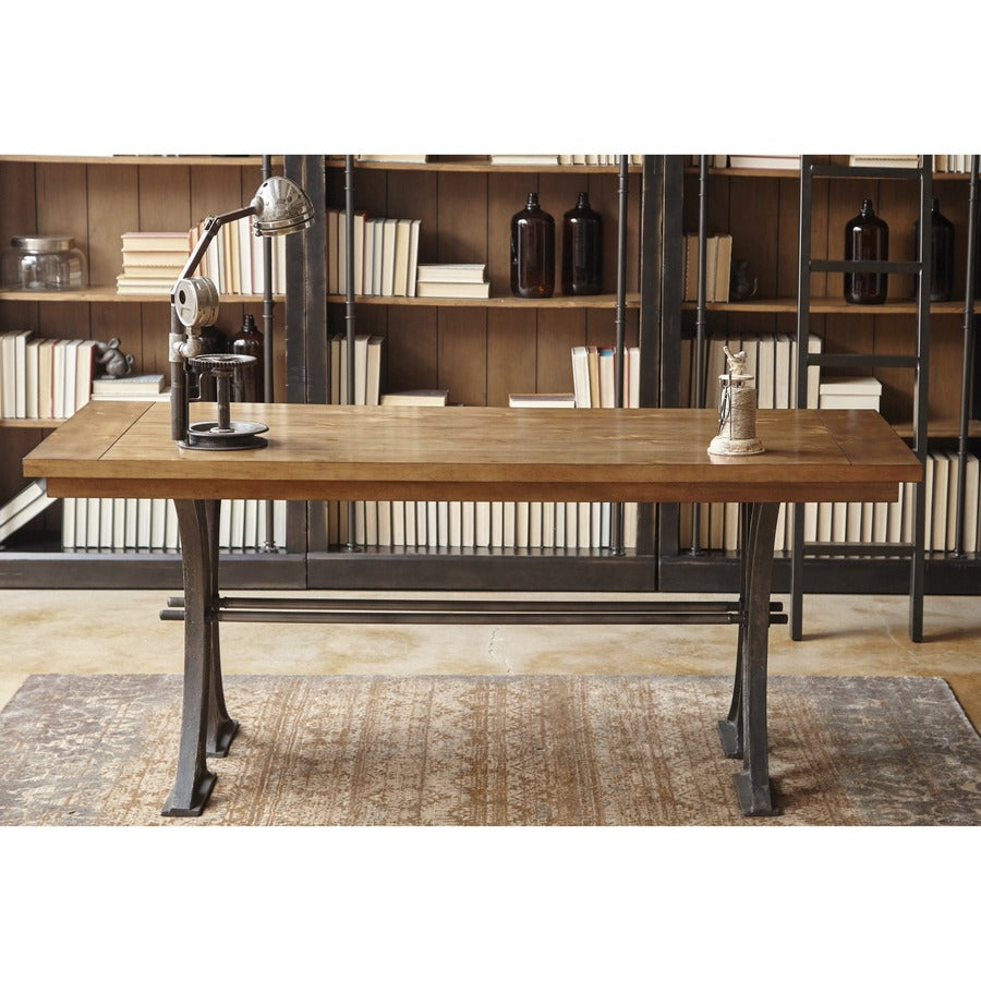Martin Toulouse Writing Desk with Heavy Cast Legs
