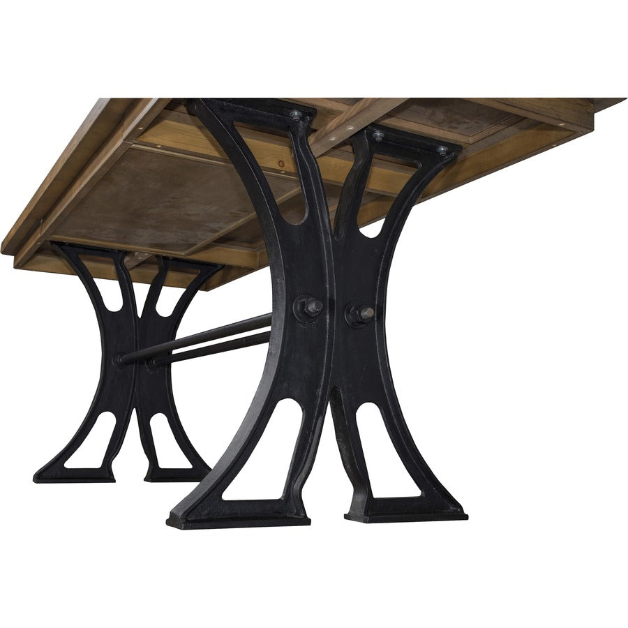 Martin Toulouse Writing Desk with Heavy Cast Legs