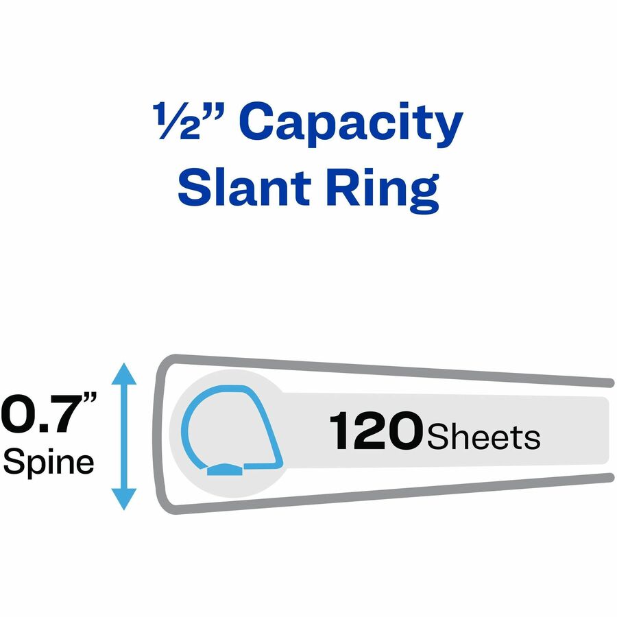Avery&reg; Durable View 3 Ring Binders