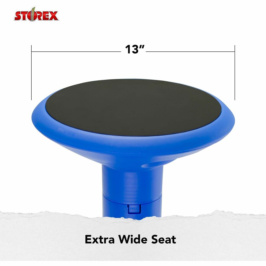 Wiggle Stool, Blue