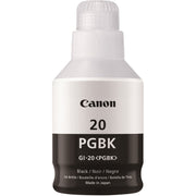 Canon GI-20 MegaTank Ink - Inkjet - Black - 1 Each