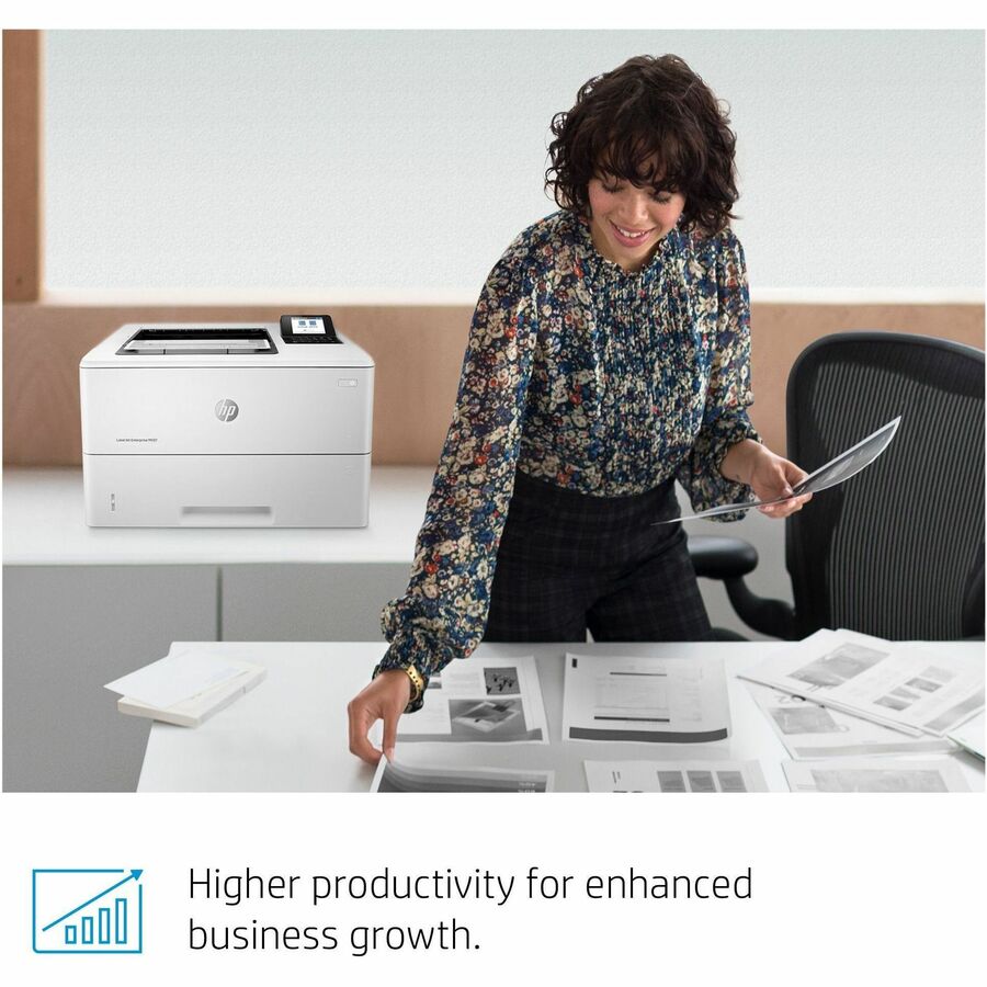 HP LaserJet Enterprise M507 M507dn Desktop Laser Printer - Monochrome