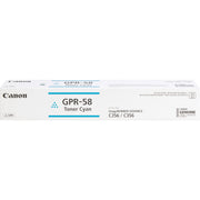 Canon GPR-58 Original Laser Toner Cartridge - Cyan - 1 Each