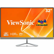 ViewSonic Entertainment VX3276-4K-mhd 32" Class 4K UHD LED Monitor - 16:9 - Silver