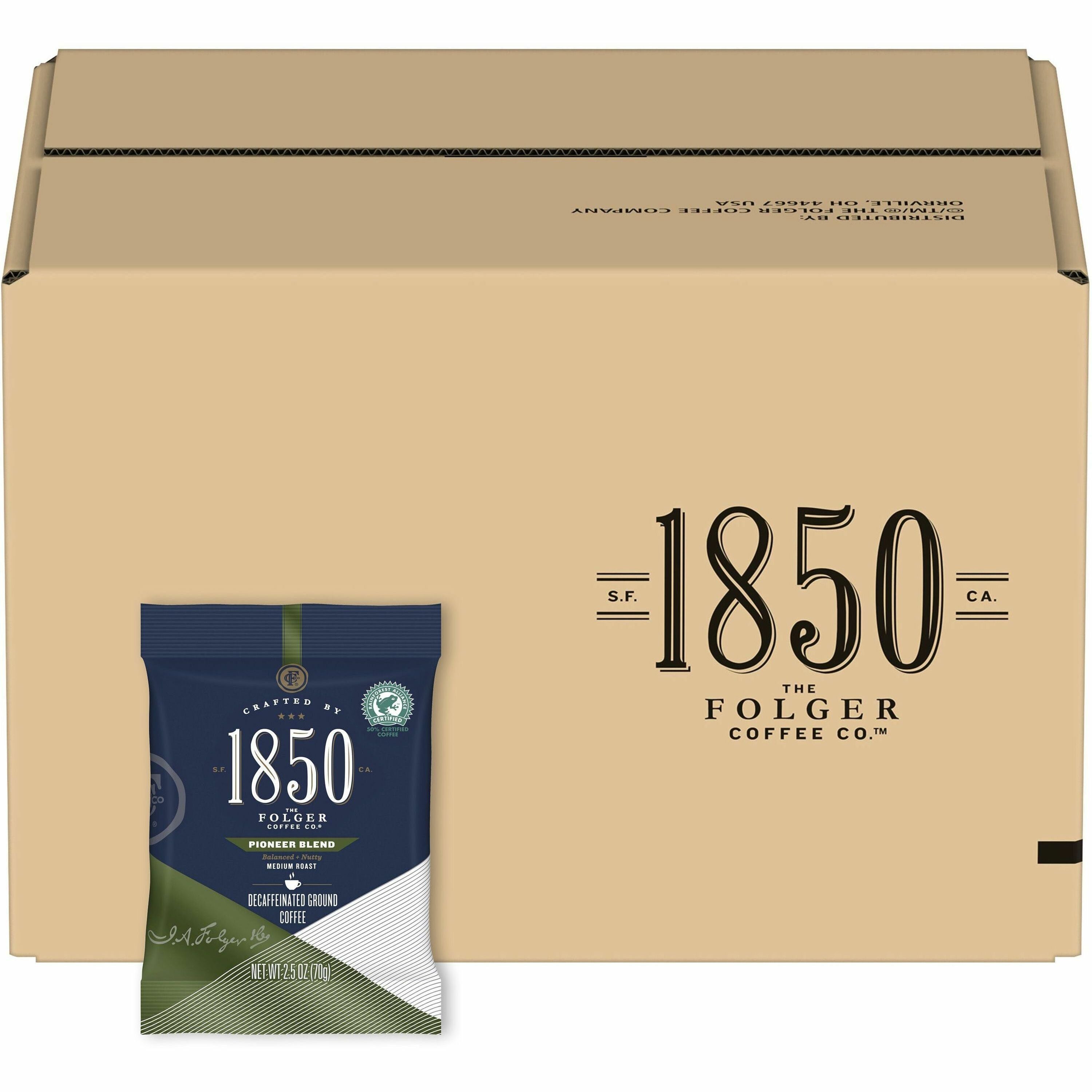 Medium - 2.5 oz - Ground - Pioneer - Decaffeinated - 24 / Carton