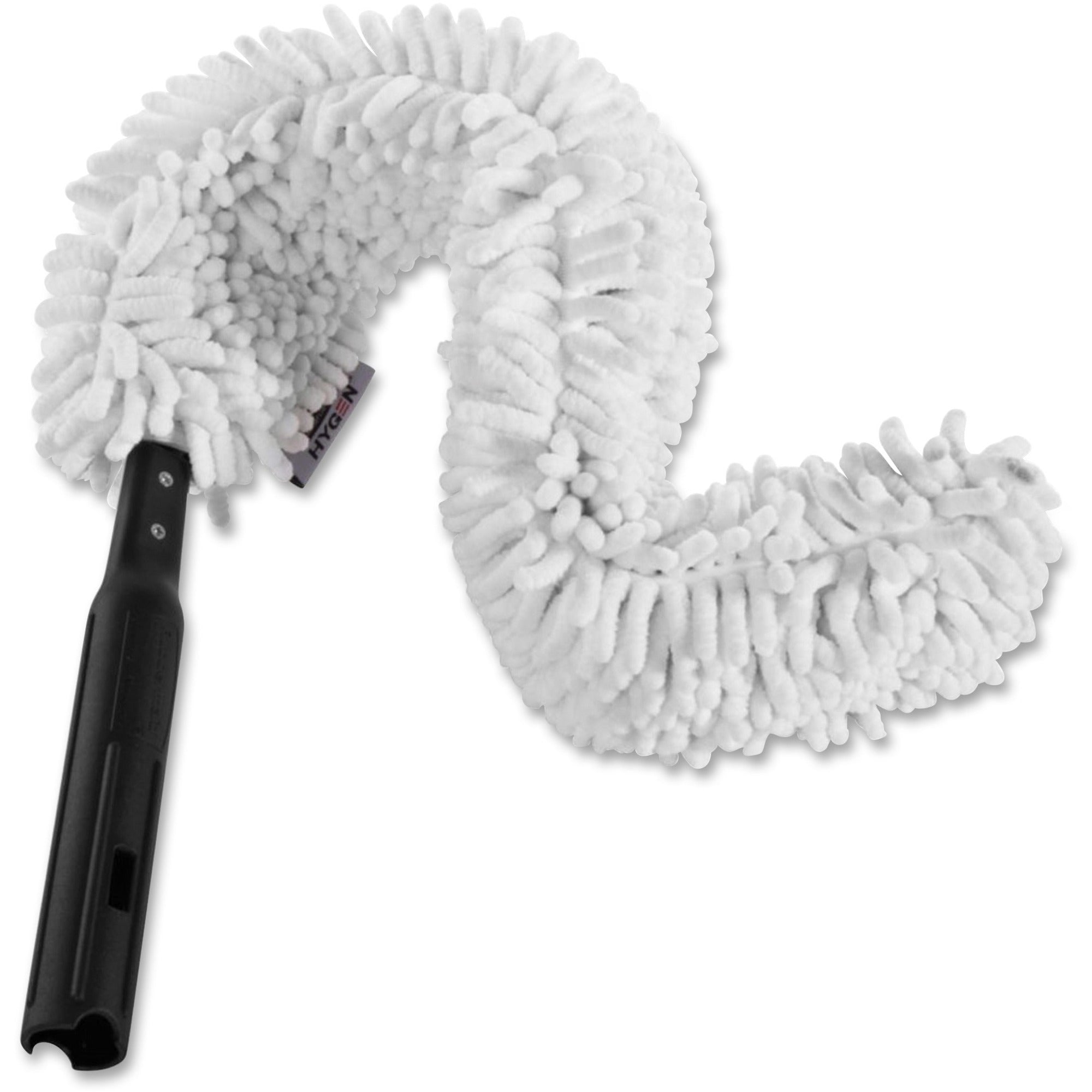 Rubbermaid Commercial Quick Connect Flexi Wand Duster - 1.1" Width x 28.4" Length - MicroFiber - 1 Each