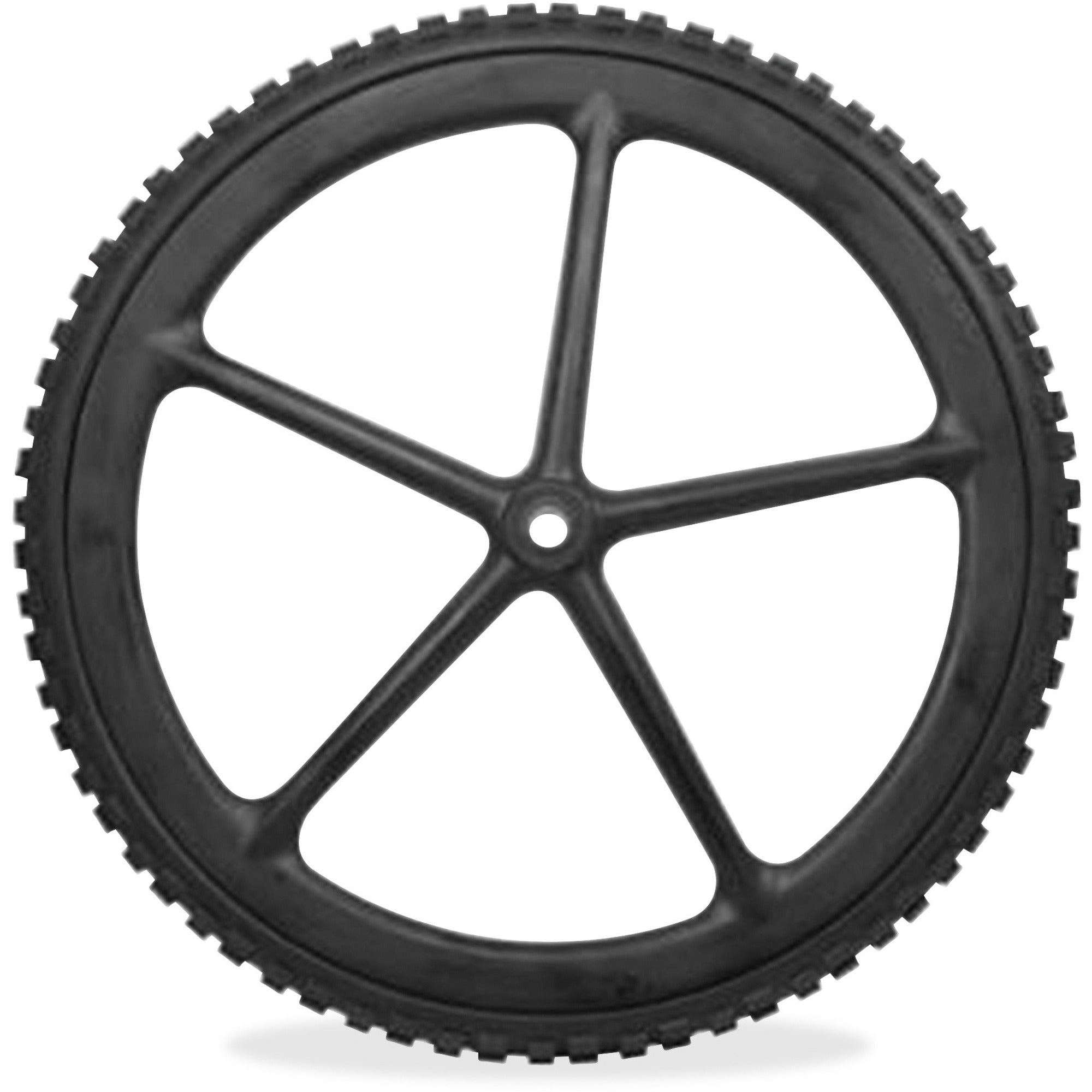 8" Diameter - Black - 1 Carton