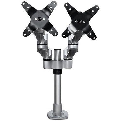 StarTech.com ARMDUALPS Desk Mount for Monitor - Silver - TAA Compliant