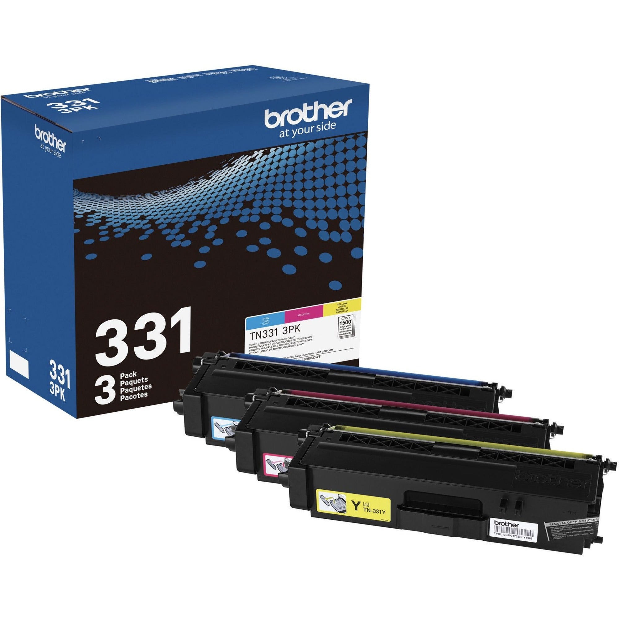 1500 Pages Cyan, 1500 Pages Magenta, 1500 Pages Yellow