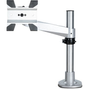 StarTech.com ARMPIVOTB2 Desk Mount for Monitor, iMac, Curved Screen Display, iMac Pro, Flat Panel Display - Silver - TAA Compliant