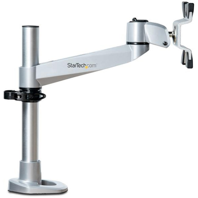 StarTech.com ARMPIVOTB2 Desk Mount for Monitor, iMac, Curved Screen Display, iMac Pro, Flat Panel Display - Silver - TAA Compliant