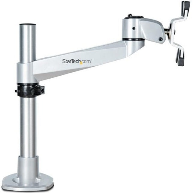 StarTech.com ARMPIVOTB2 Desk Mount for Monitor, iMac, Curved Screen Display, iMac Pro, Flat Panel Display - Silver - TAA Compliant