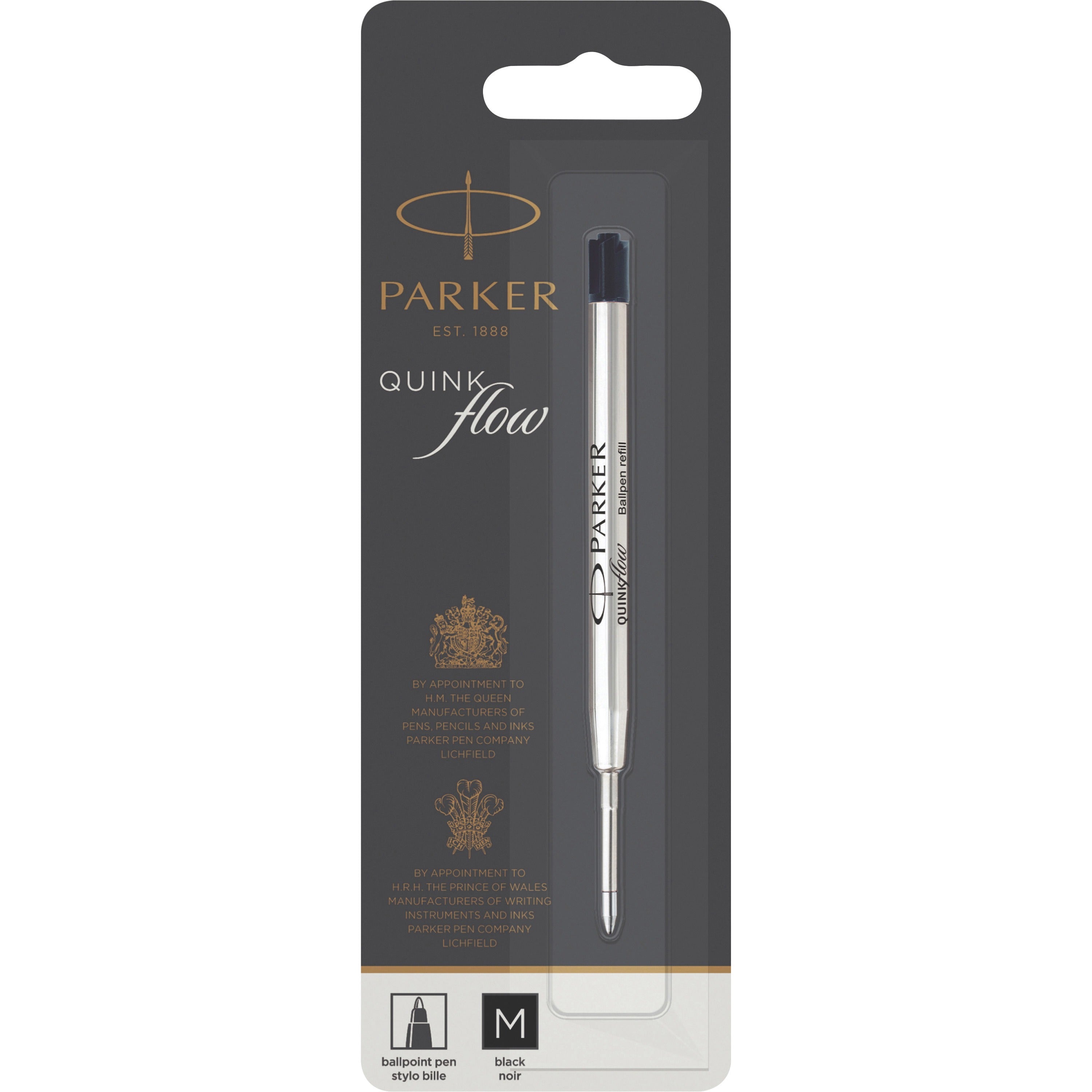 Medium Point - Black Ink - Smooth Writing, Quick-drying Ink - 1 Each