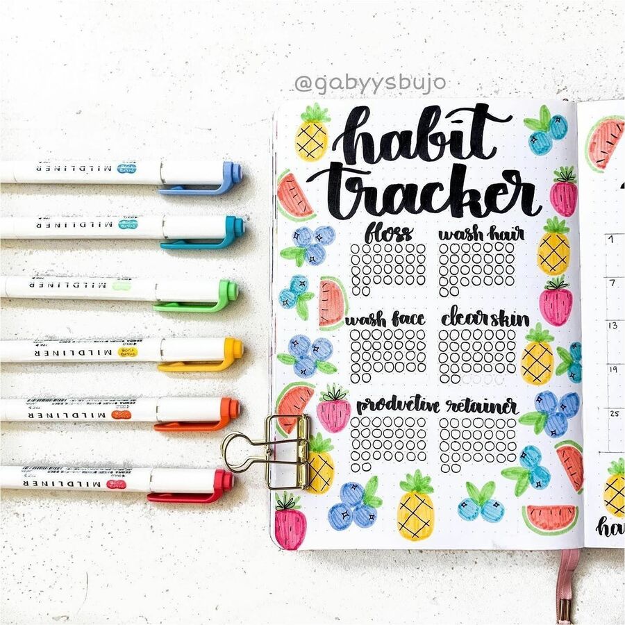 Zebra Pen MILDLINER Dual Ended Creative Marker - Fine Chisel, Bullet Marker Point - Assorted Ink - White Barrel - 15 / Pack
