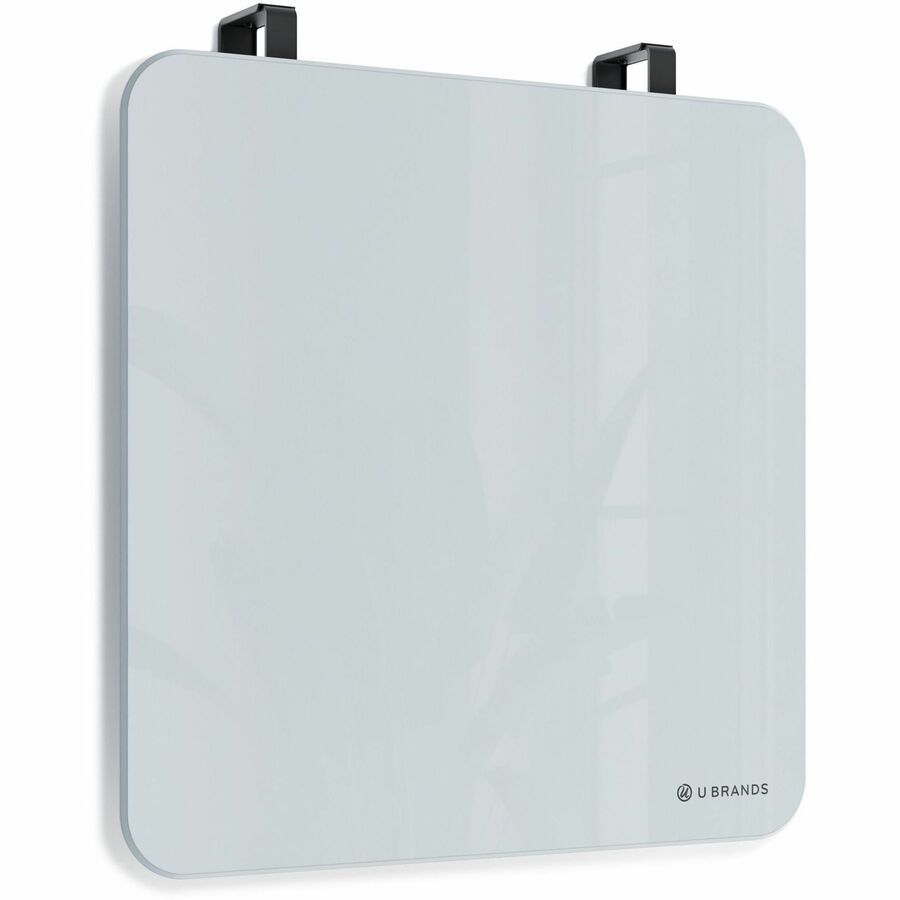 U Brands Magnetic Cubicle/Wall Glass Dry-Erase Board