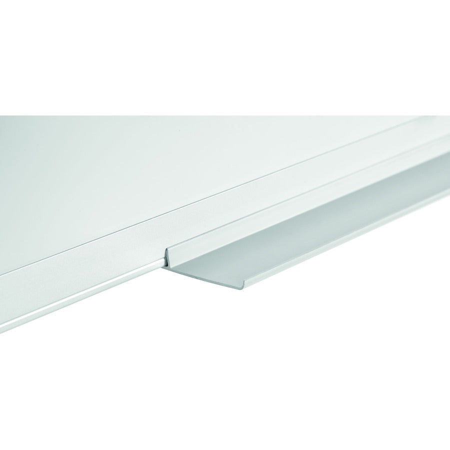 MasterVision Ayda Porcelain Dry Erase Board - 24" (2 ft) Width x 18" (1.5 ft) Height - White Porcelain Surface - Aluminum Frame - Rectangle - Horizontal/Vertical - Magnetic - 1 Each