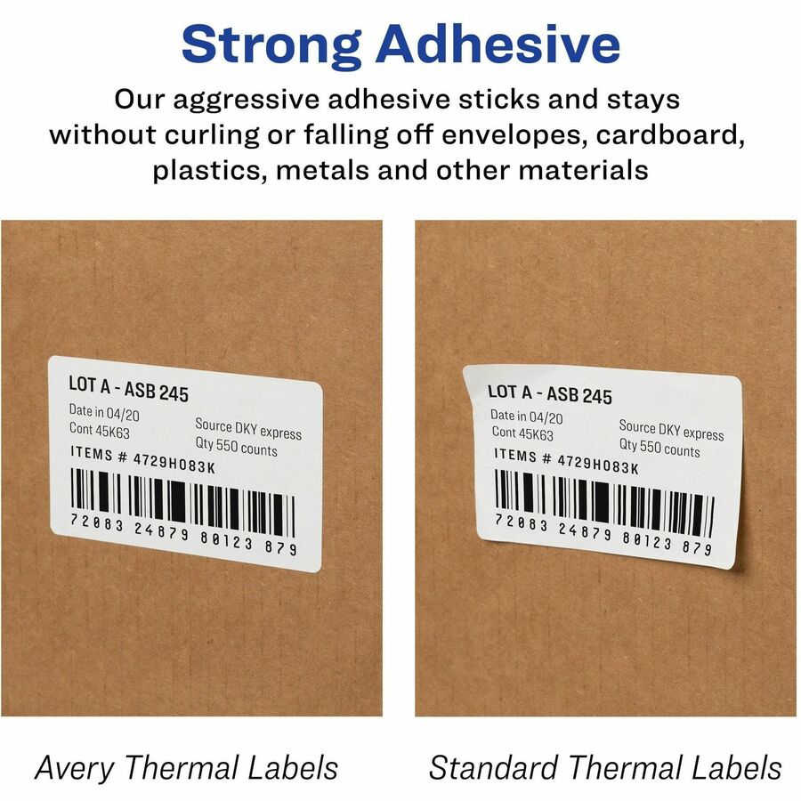 Avery&reg; Direct Thermal Roll Labels