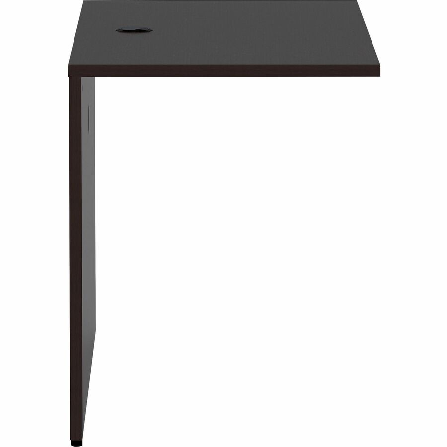 Lorell Essentials Series Bridge - 29.5" Height x 48" Width x 24" Depth Bridge, x 1" Thickness Top - Finish: Espresso - 1 Each