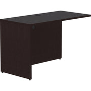 Lorell Essentials Series Return Shell - 29.5" Height x 48" Width x 24" Depth Return Shell, x 1" Thickness Top - Finish: Espresso - 1 Each