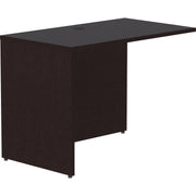 Lorell Essentials Series Return Shell - 29.5" Height x 42" Width x 24" Depth Return Shell, x 1" Thickness Top - Finish: Espresso - 1 Each