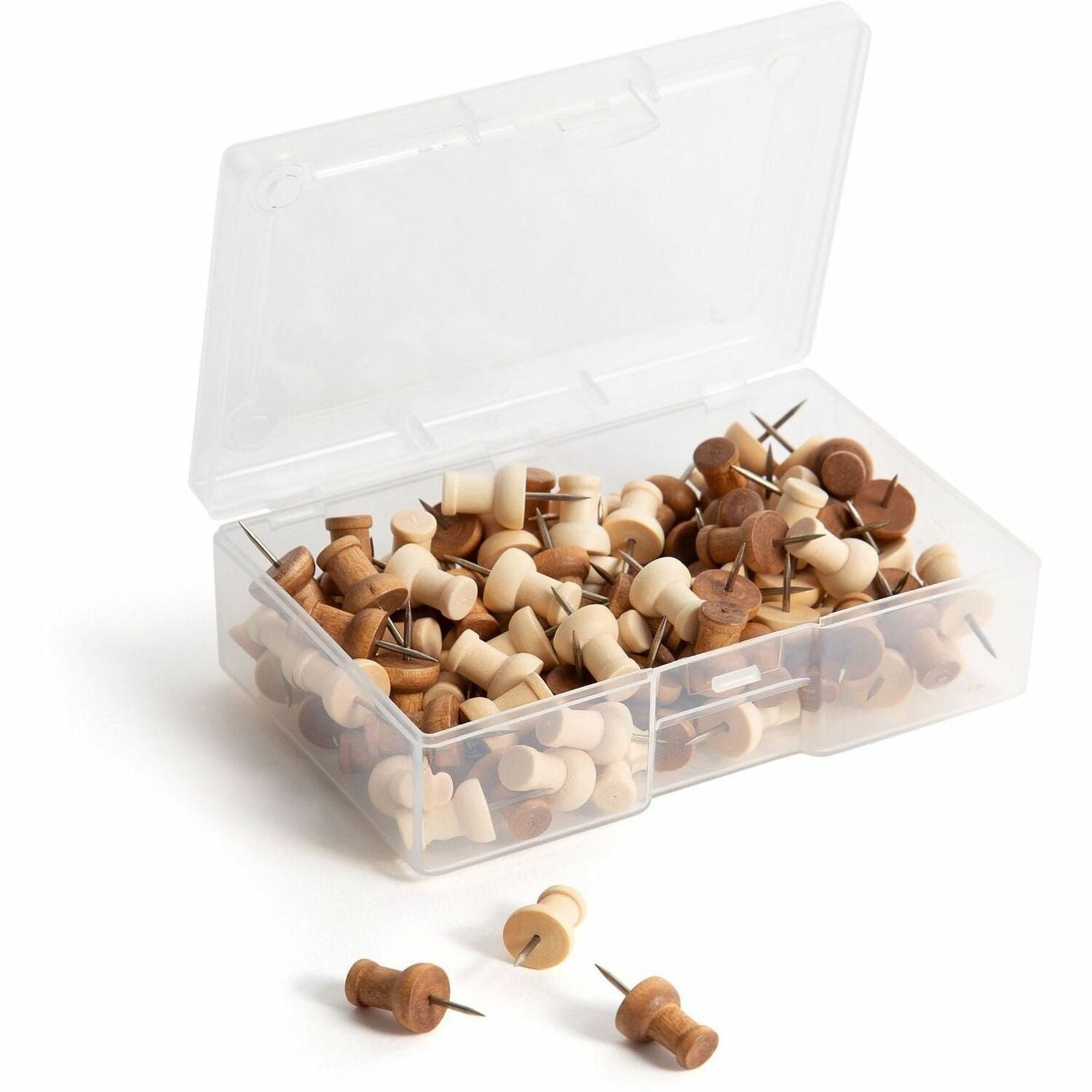0.38" Shank - 0.25" Head - Natural - 100 / Pack