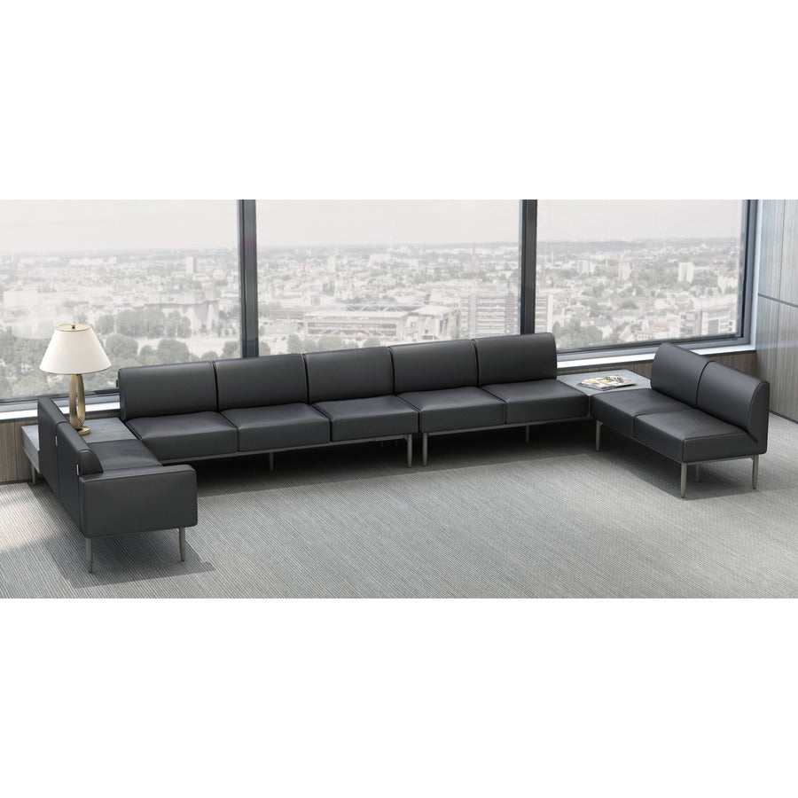 Lorell Contemporary Reception Collection Single Metal Bases