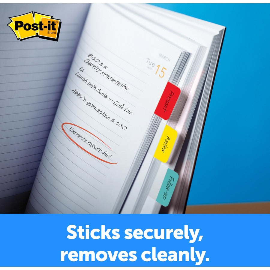 Red, Yellow, Blue, Green, Orange - Sticky, Adhesive - 136 / Pack