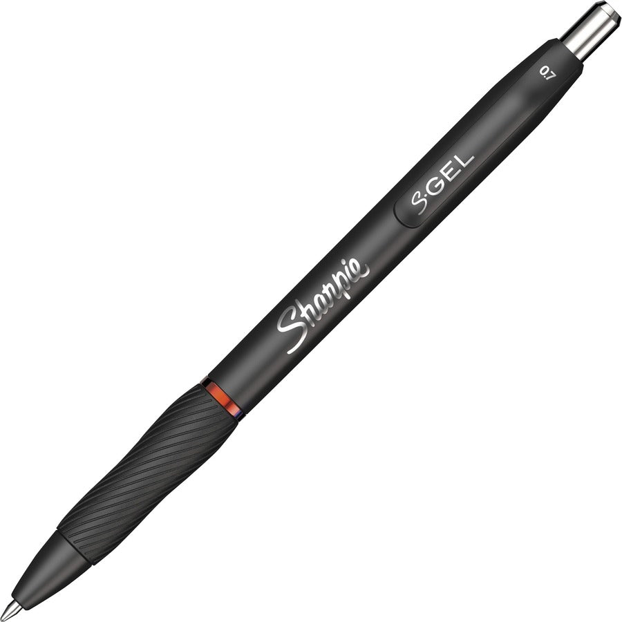 Sharpie S-Gel Pens - 0.7 mm Pen Point - Retractable - Red Ink - Gel-based - 1 Dozen