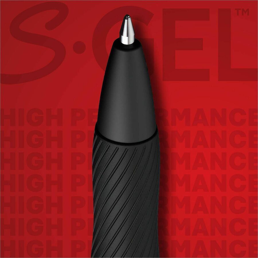 Sharpie S-Gel Pens - 1 mm Pen Point - Retractable - Blue Ink - Gel-based - 1 Dozen