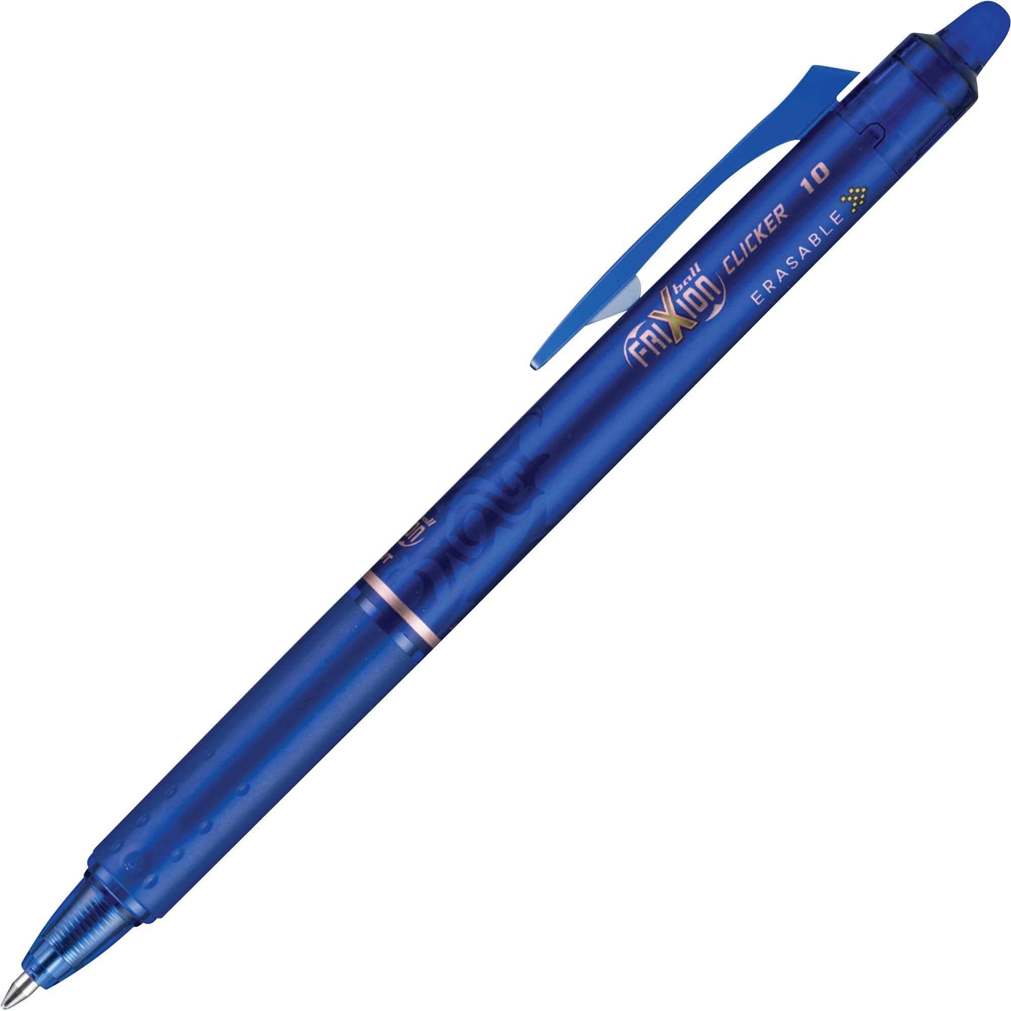 Pilot Erasable & Retractable Gel Pen - 1 mm Bold Pen Point - Refillable - Retractable - Erasable - Blue Ink - Gel-based - Writing, Document - 1 Dozen