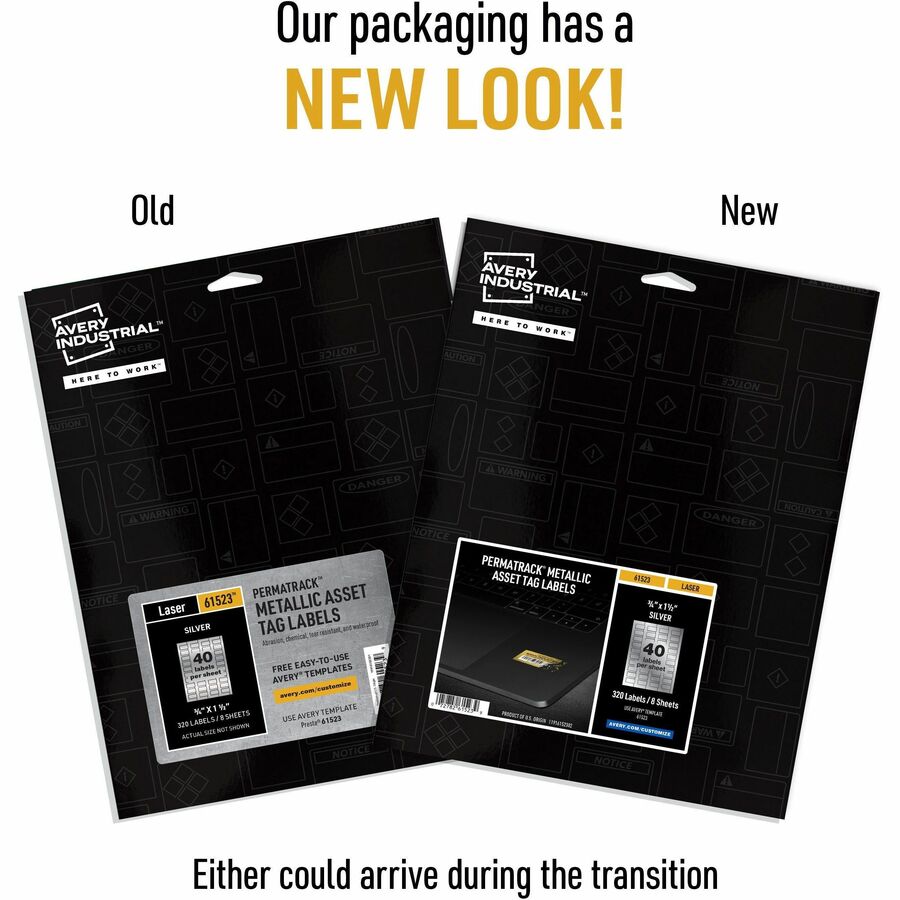 Avery&reg; PermaTrack Asset Tag Label