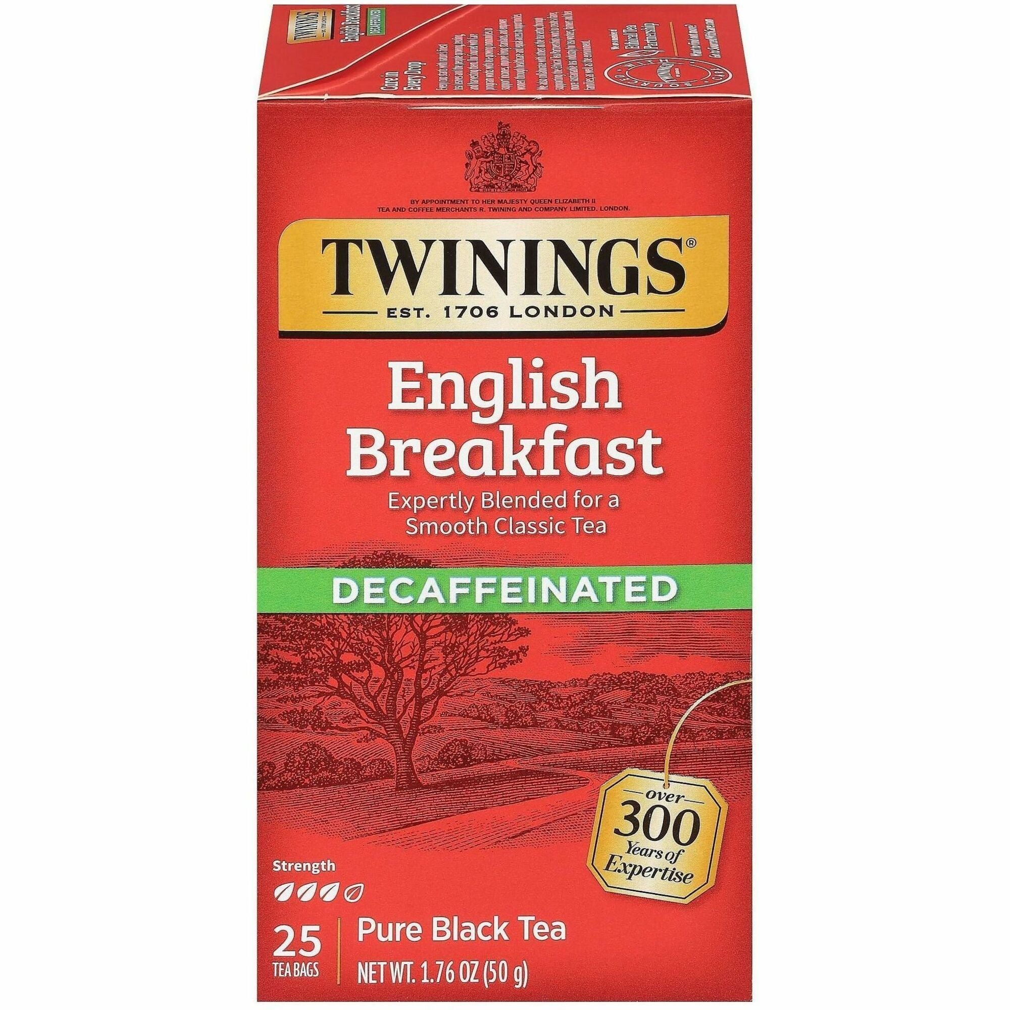 Black Tea - 1.8 oz - Decaffeinated - 25 / Box