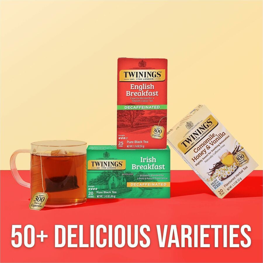 Black Tea - 1.8 oz - Decaffeinated - 25 / Box