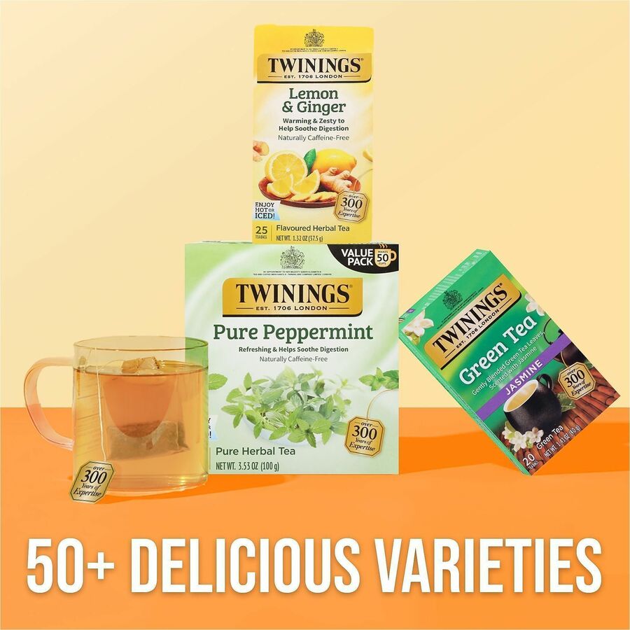 Twinings of London Lemon & Ginger Herbal Tea Bag